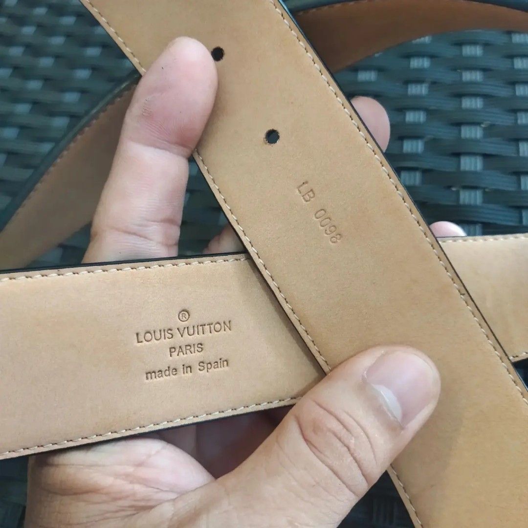 OFFER HARGA ANDA tali pinggang LV Belt LV authentic made in spain