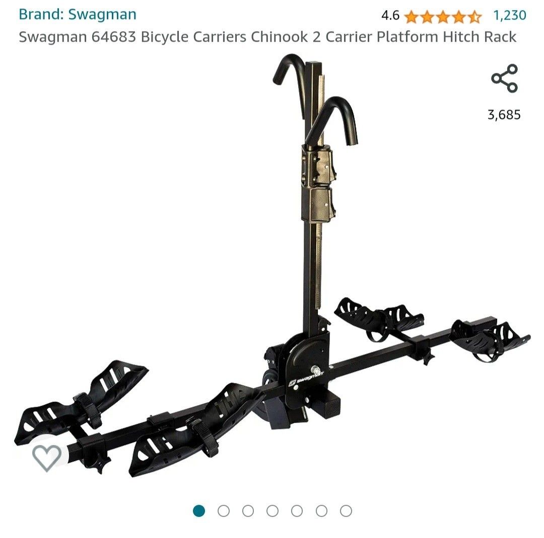 Bicycle Rack Swagman Chinook 2 bikes