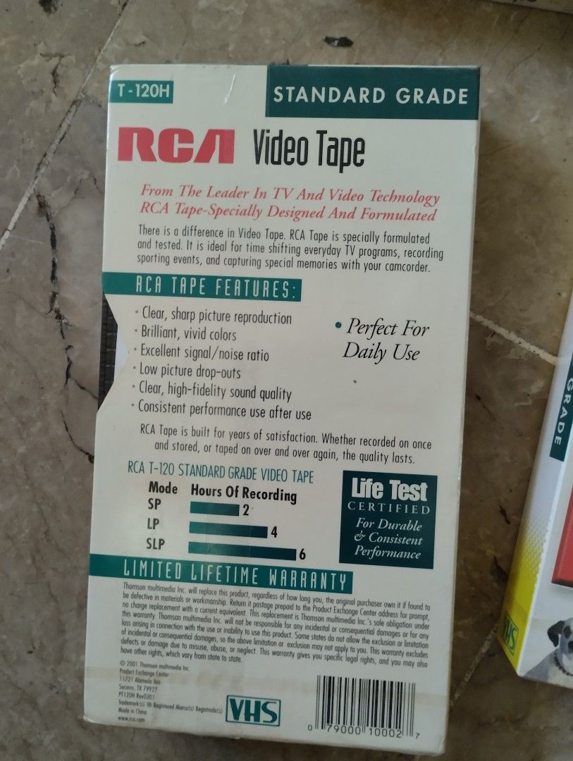 Blank Cassette Tapes (RCA) (Category: CDs & DVDs) located in Paranaque City. Submitted by nathan4you (Listing ID 1250407508, Image 3). Description: - Sealed - 50 each - Last Price.