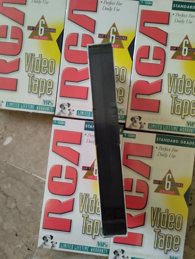 Blank Cassette Tapes (RCA) (Category: CDs & DVDs) located in Paranaque City. Submitted by nathan4you (Listing ID 1250407508, Image 2). Description: - Sealed - 50 each - Last Price.