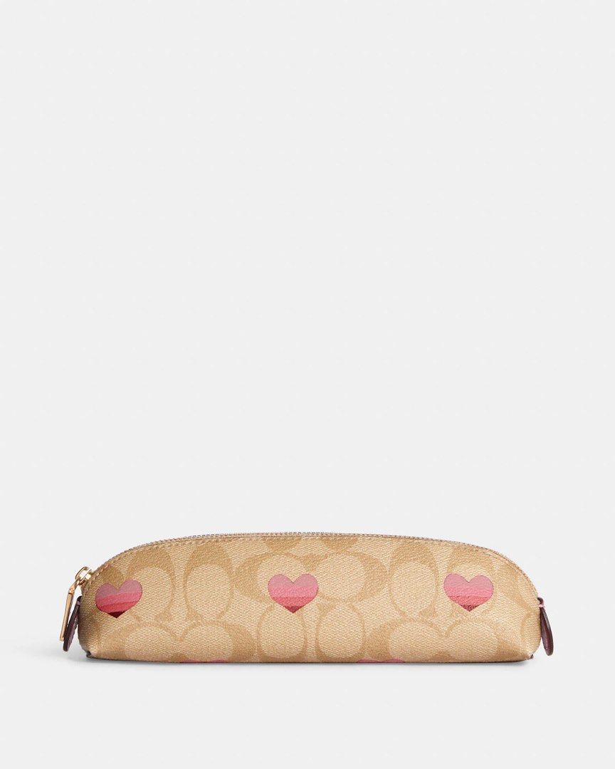 Coach pencil pouch online