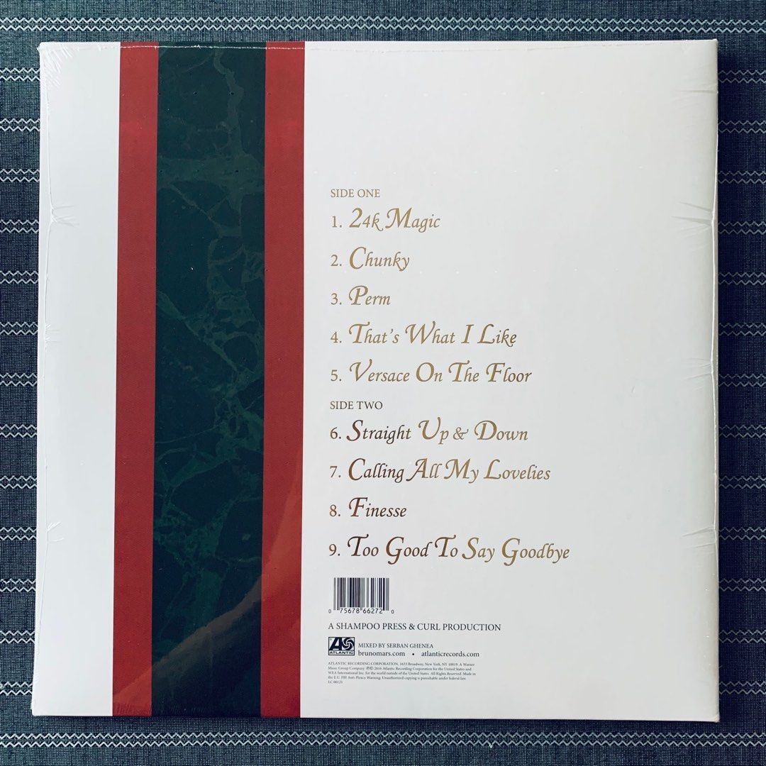 Bruno Mars 24K Magic [Imported Edition] Vinyl, Hobbies & Toys, Music