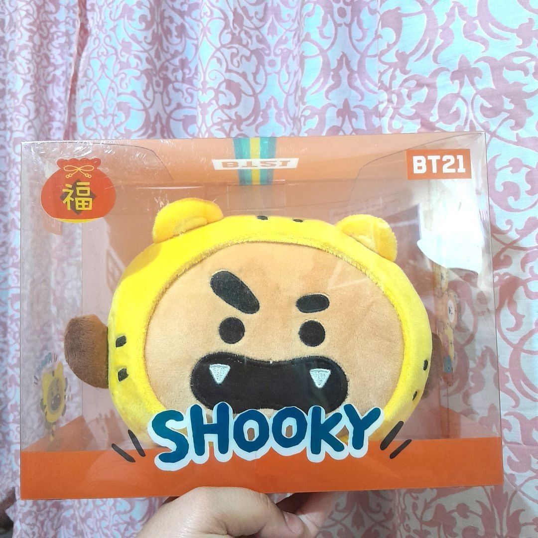 BT21 Shooky Tiger, Hobbies & Toys, Memorabilia & Collectibles, K-Wave on  Carousell