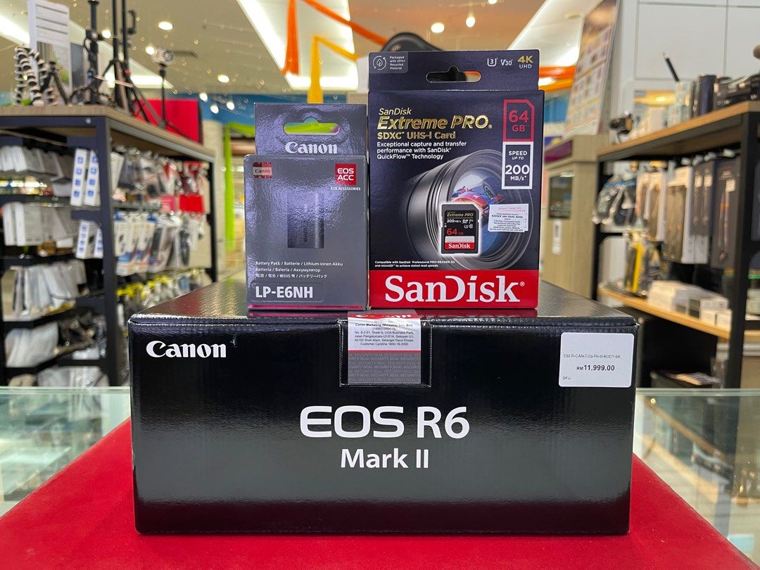 CANON EOS R6 MKII (BODY), Photography, Cameras on Carousell