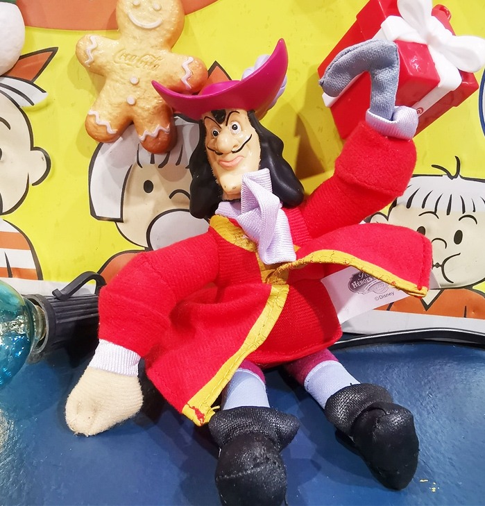 Captain hook plush doll top
