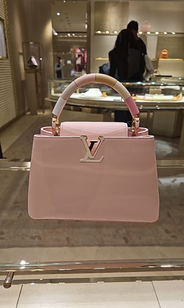 Louis Vuitton, Bags, Louis Vuitton Capucines Mm Baby Pink