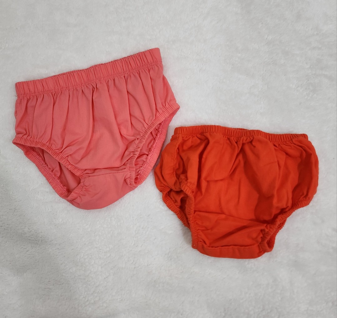 Carter's Mothercare 9 months set of 2 baby girl underwear panty