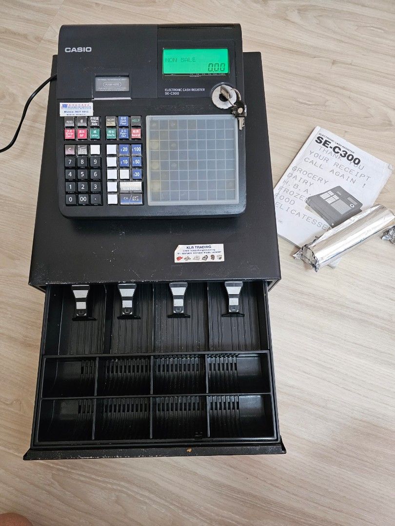CASIO Cash Register, Computers & Tech, Office & Business Technology on