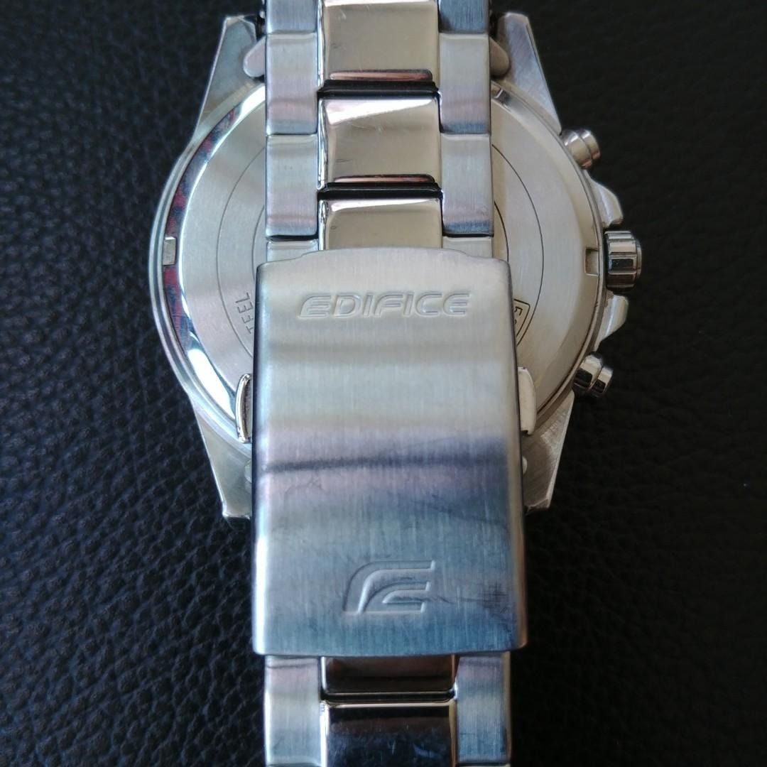 Casio edifice stainless steel double dial bracelet watch online