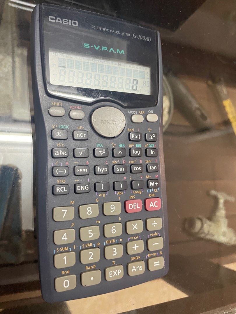 Casio fx100au discount plus scientific calculator