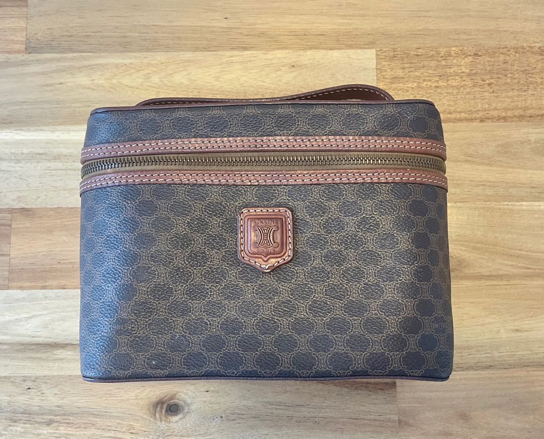 Celine Cosmetic Travel Bag Original Luxury Vintage Authentic Women s Fashion Bags Wallets Purses Pouches on Carousell