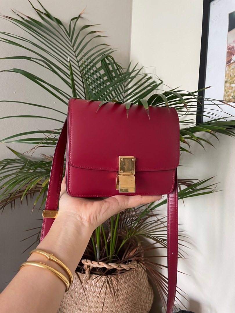 Celine mini box, Women's Fashion, Bags & Wallets, Shoulder Bags on ...