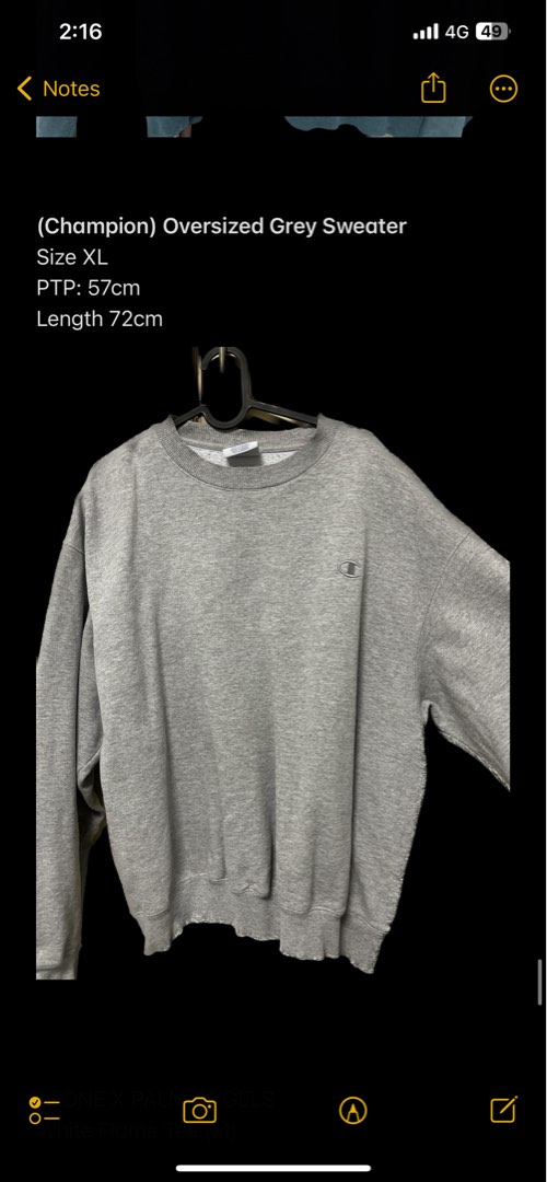 Champion sweater oversized xl top