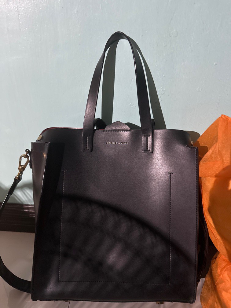 Charles and Keith Laptop Bag, Luxury, Bags & Wallets on Carousell