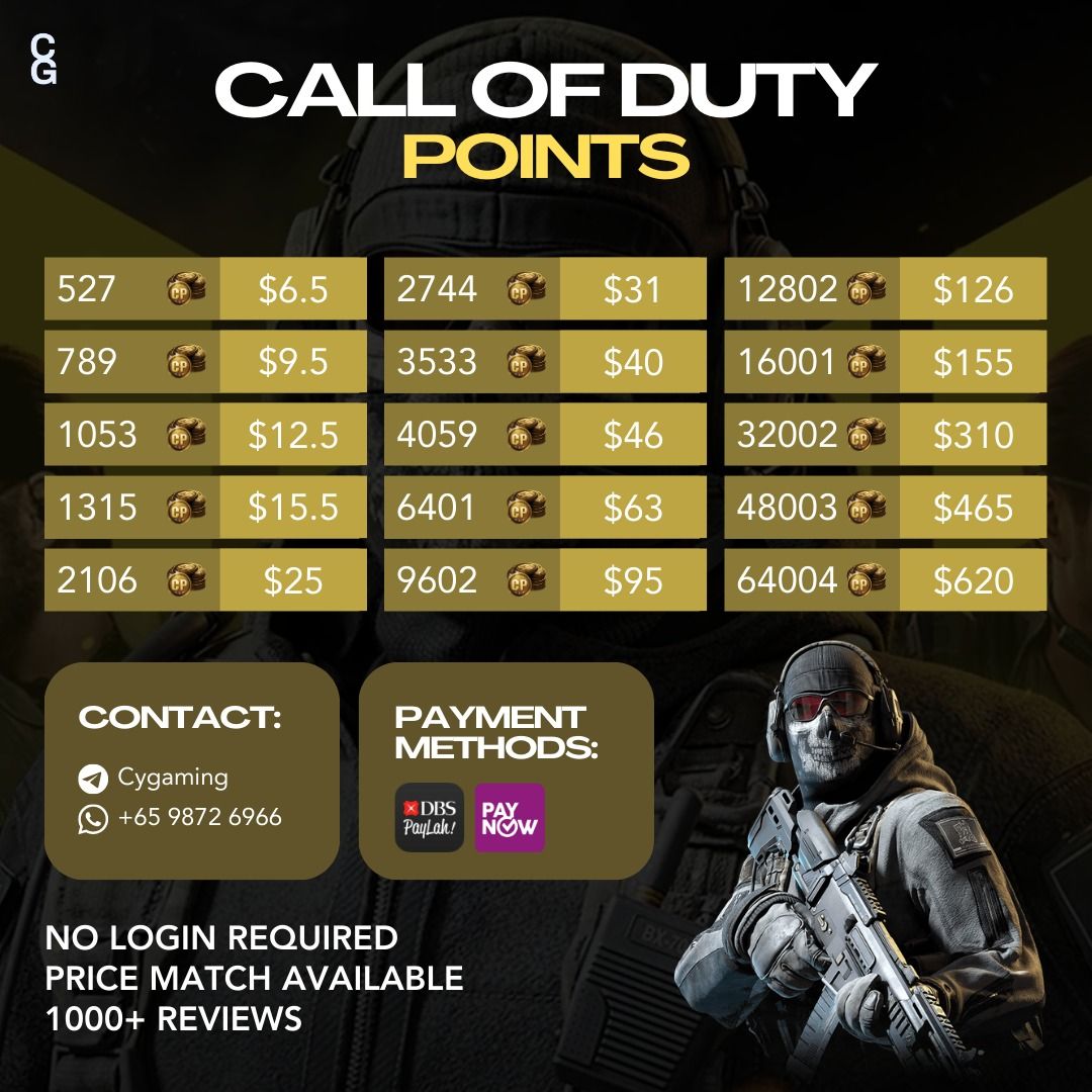 Call of Duty Mobile Top Up