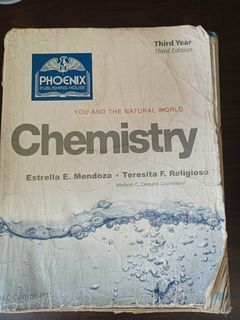 Chemistry, author: religioso, mendoza. Phoenix  publishing house