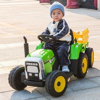 Children's Tractor Electric Car Four-wheel Car Toy