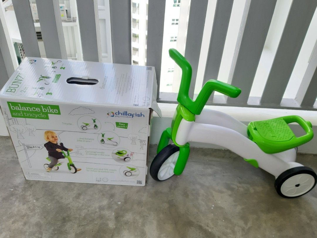 Chillafish balance bike and tricycle 2025
