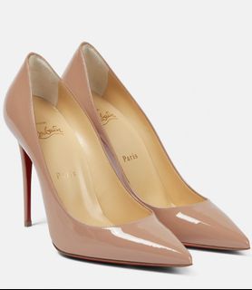 Christian Louboutin kate 100 suede pumps. #christianlouboutin