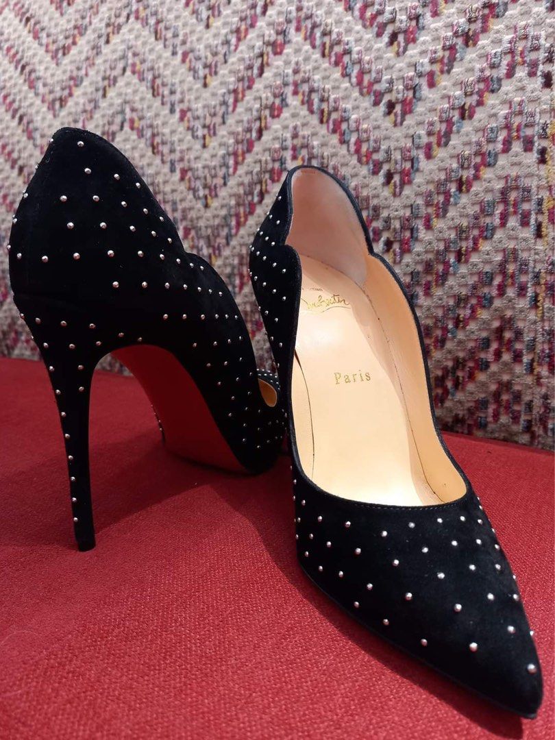 Christian louboutin classic black heels clearance