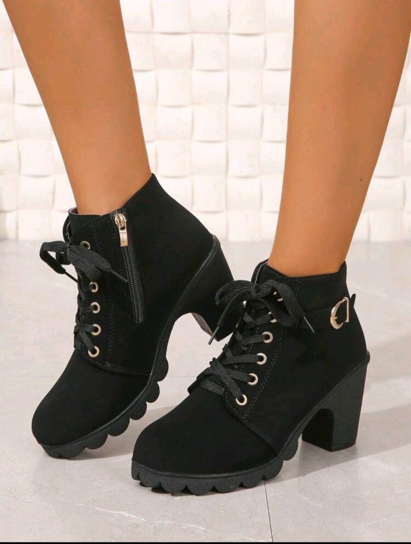 Chunky booties shop