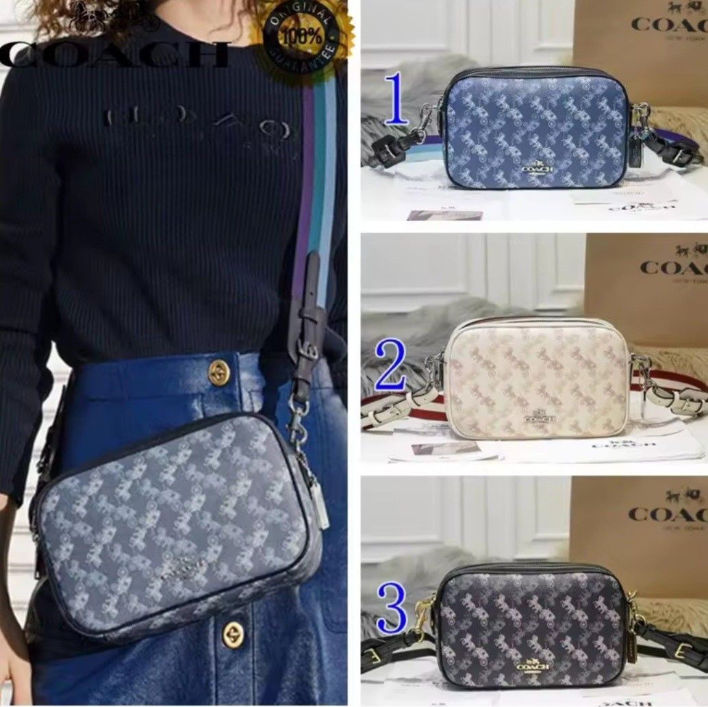 COACH JES CROSSBODY IN COLORBLOCK F72704 (LIGHT SADDLE/GOLD), Women's  Fashion, Bags & Wallets, Cross-body Bags on Carousell