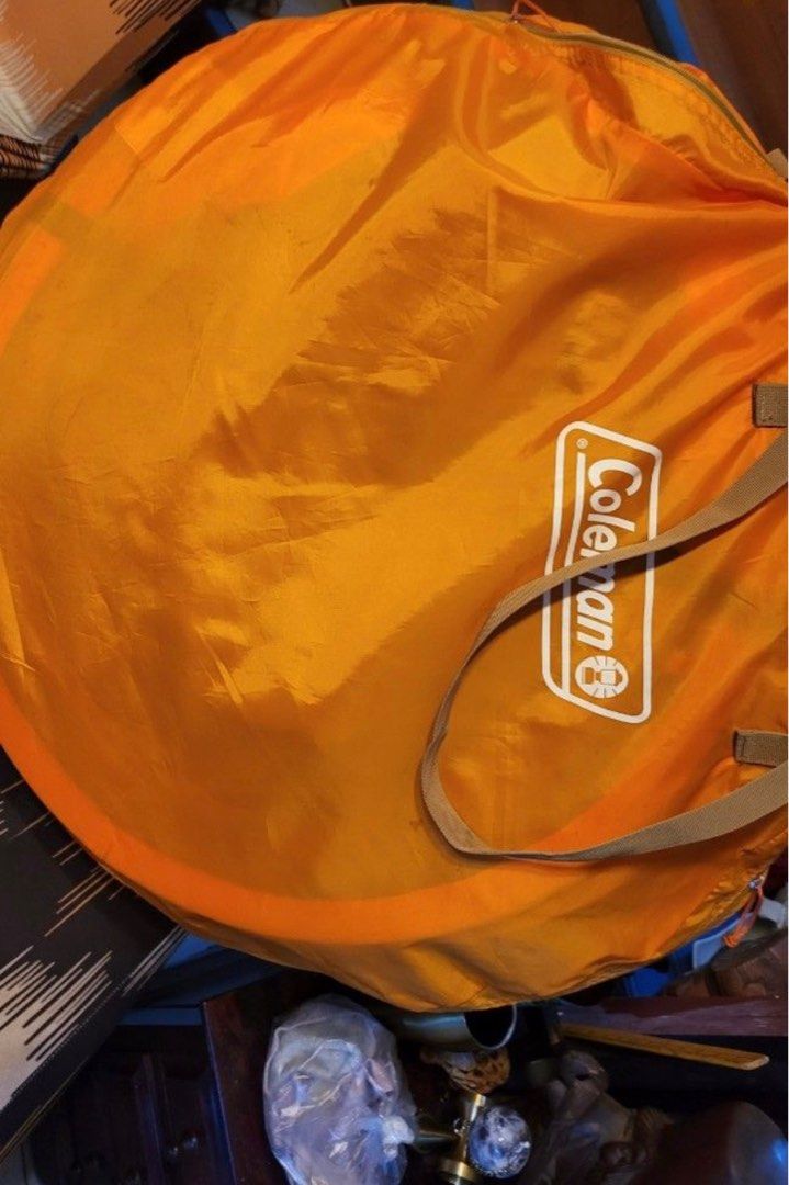 Coleman Pop up Tent, Hobbies & Toys, Travel, Travel Essentials