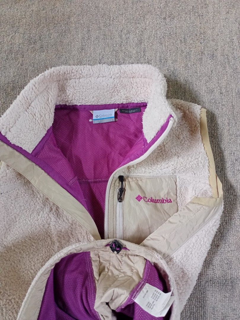 Columbia fuzzy vest shop