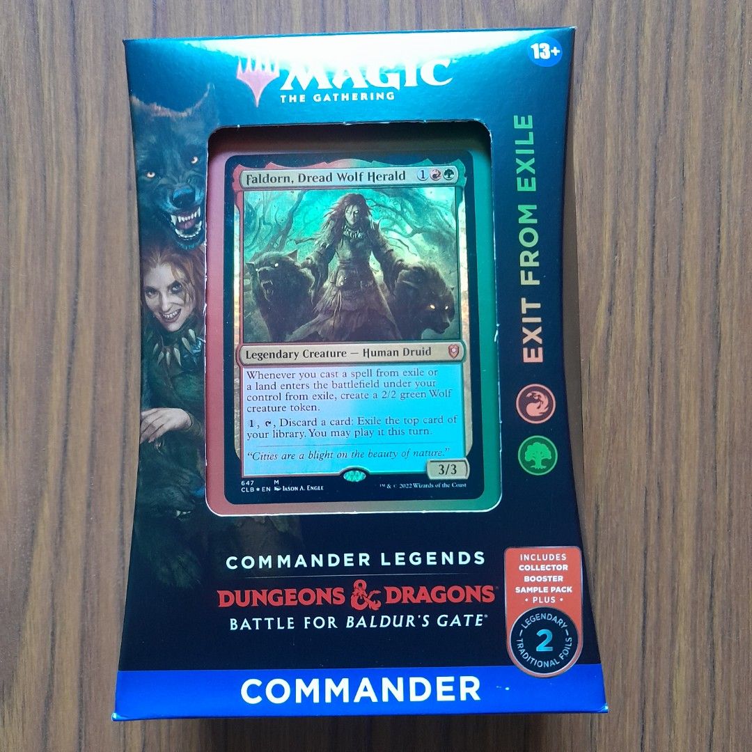Commander Legends Battle for Baldur
