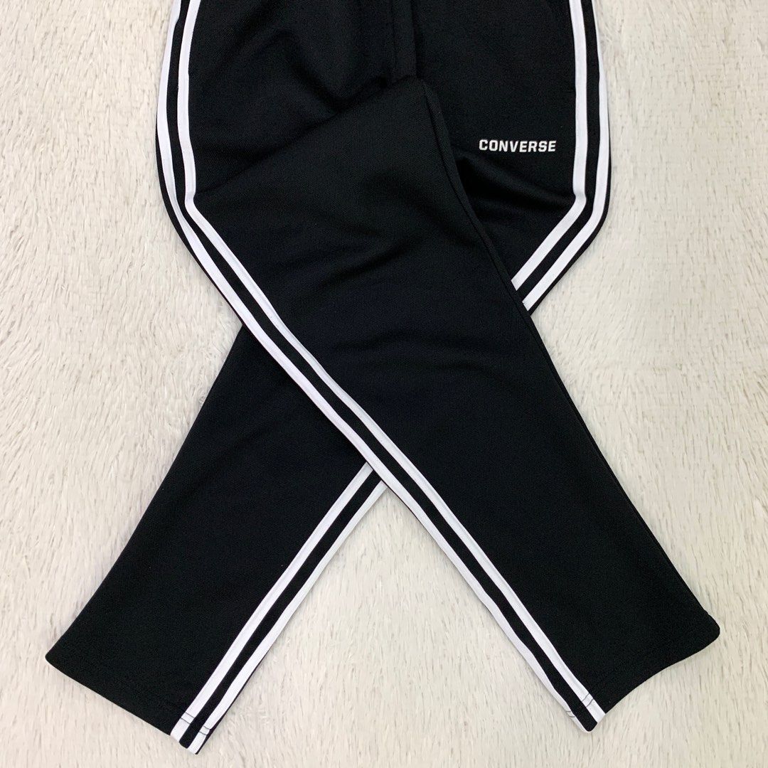 Adidas pants store and converse