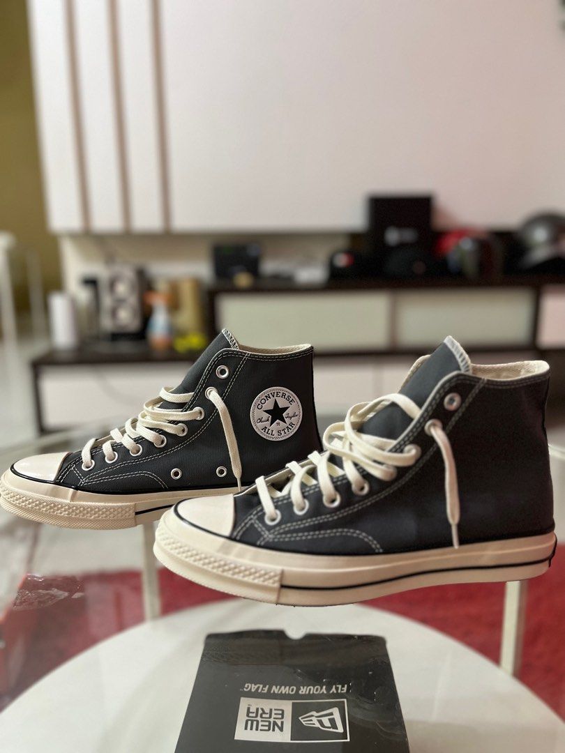 Converse Chuck 70 Vintage High Canvas Unisex Sneakers Grey