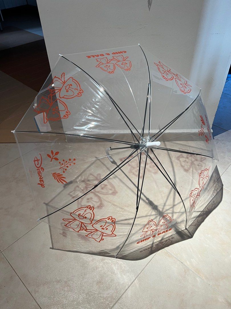CPCM Disney Umbrella Chip and Dale, Hobbies & Toys, Travel, Umbrellas on Carousell