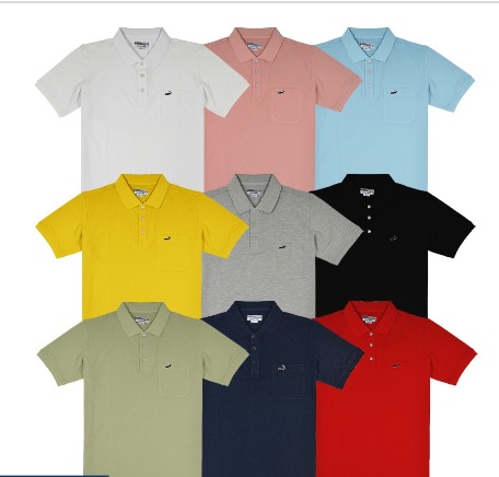 Crocodile Basic Polo Tee Regular Fit