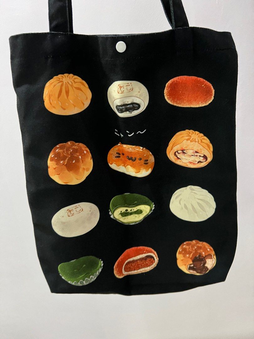 Cute black hot sale tote bags