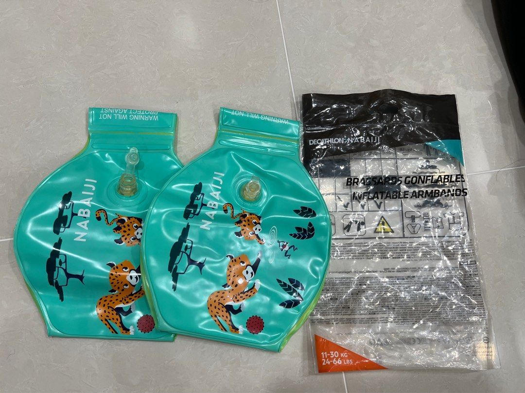 Decathlon Inflatable Arm Band/Float, Babies & Kids, Infant Playtime on