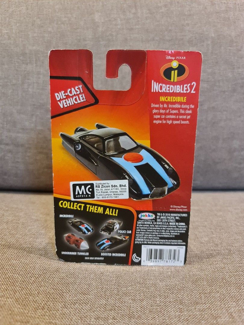 Disney The Incredibles 2 Die Cast Vehicles Hobbies Toys Toys