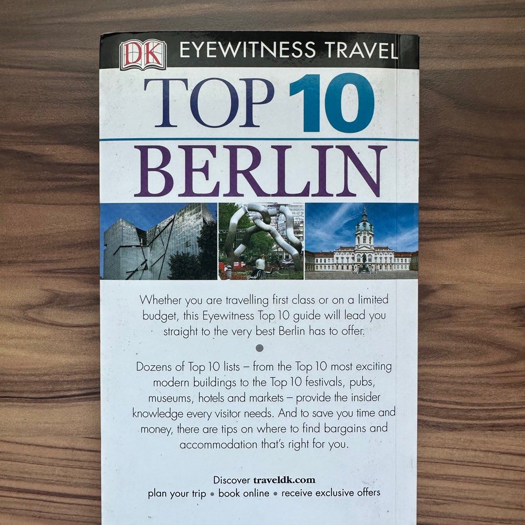 Travel:　Magazines,　on　Guides　Travel　Holiday　Carousell　Toys,　Hobbies　Berlin,　Book,　Guide　Travel　Germany　Eyewitness　DK　Books