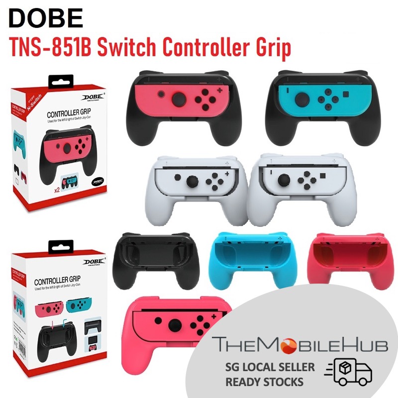 DOBE TNS-851B Joy-Con Controller Grip Case Set Left Right Controller NS ...