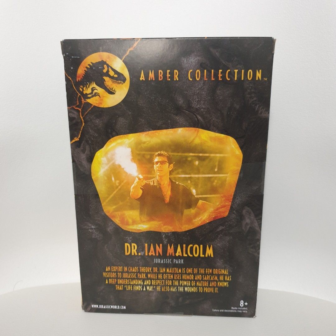 DR. IAN MALCOLM Jurassic Park Amber Collection (Category: Vintage Collectibles) located in Quezon City. Submitted by jasperstoyvault (Listing ID 1250561379, Image 3). Description: New and sealed. Bought and shipped from US. Box not guaranteed mint. Request photos if necessary. Will be shipped with care..
