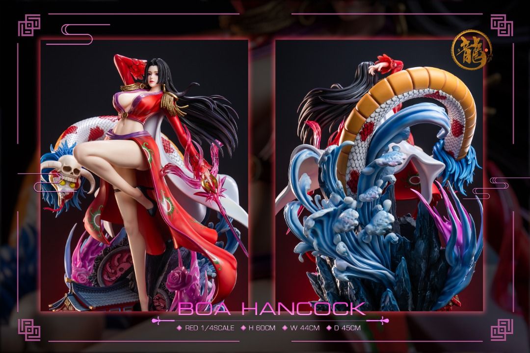 One Piece Nine Snake Queen Snake Princess Boa·Hancock Collection GK In  Stock