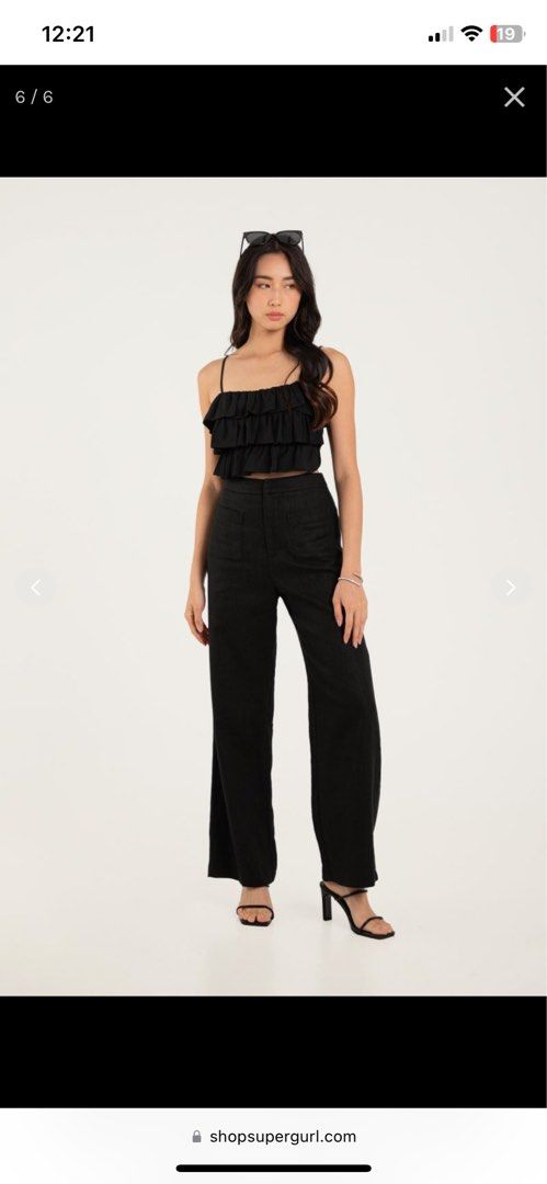 Drew linen pants hot sale