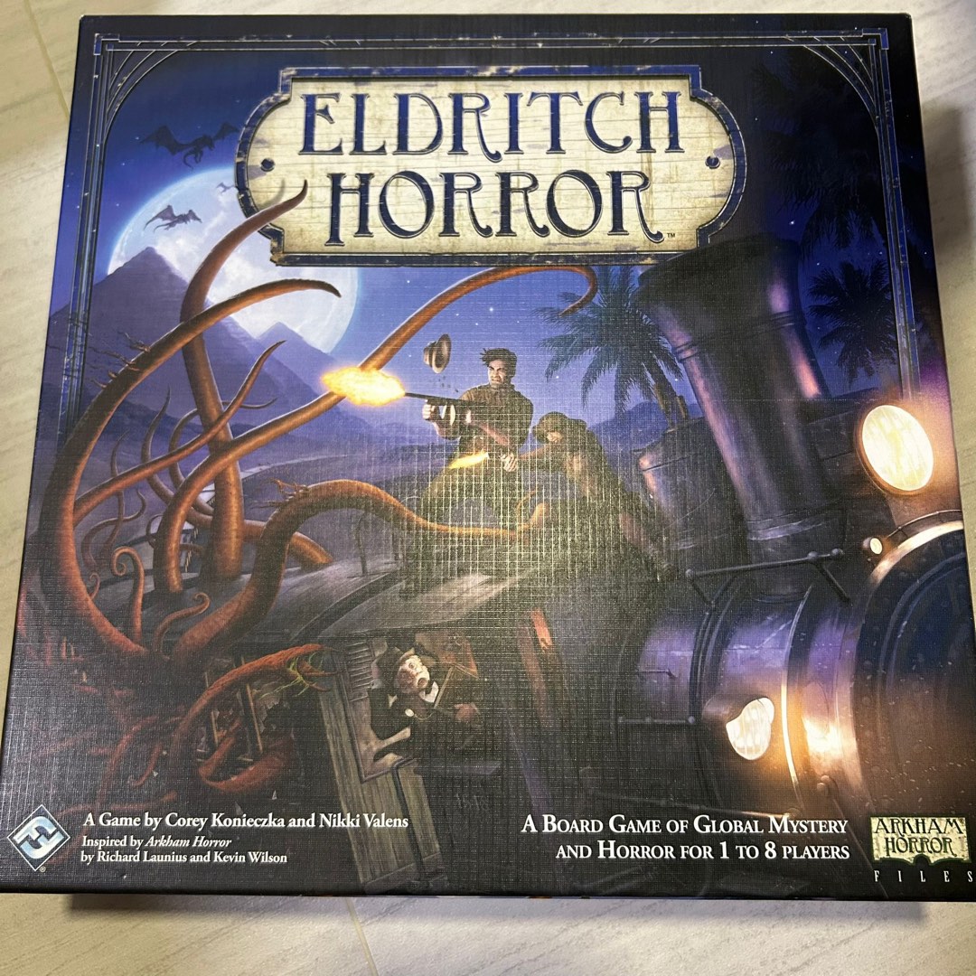 (Original) Eldritch Horror board game, Hobbies & Toys, Toys & Games on Carousell
