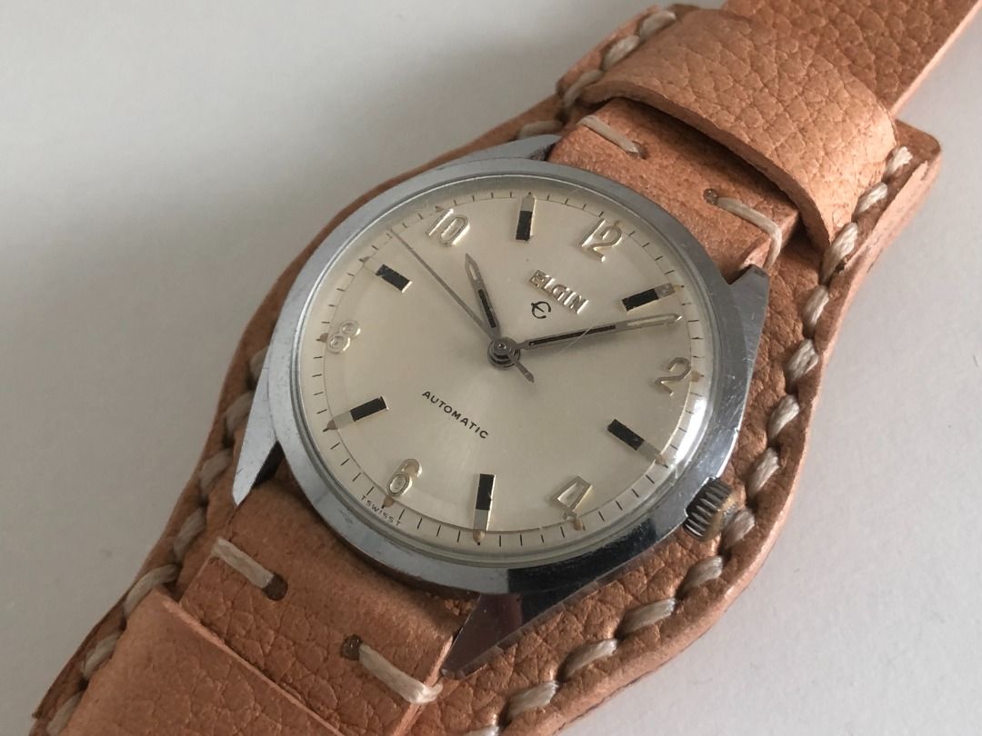 Vintage elgin automatic watch on sale