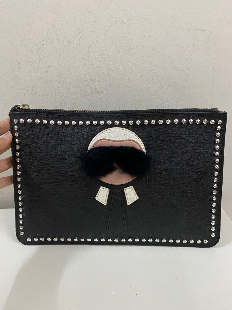 Fendi x Karl Lagerfeld Clutch