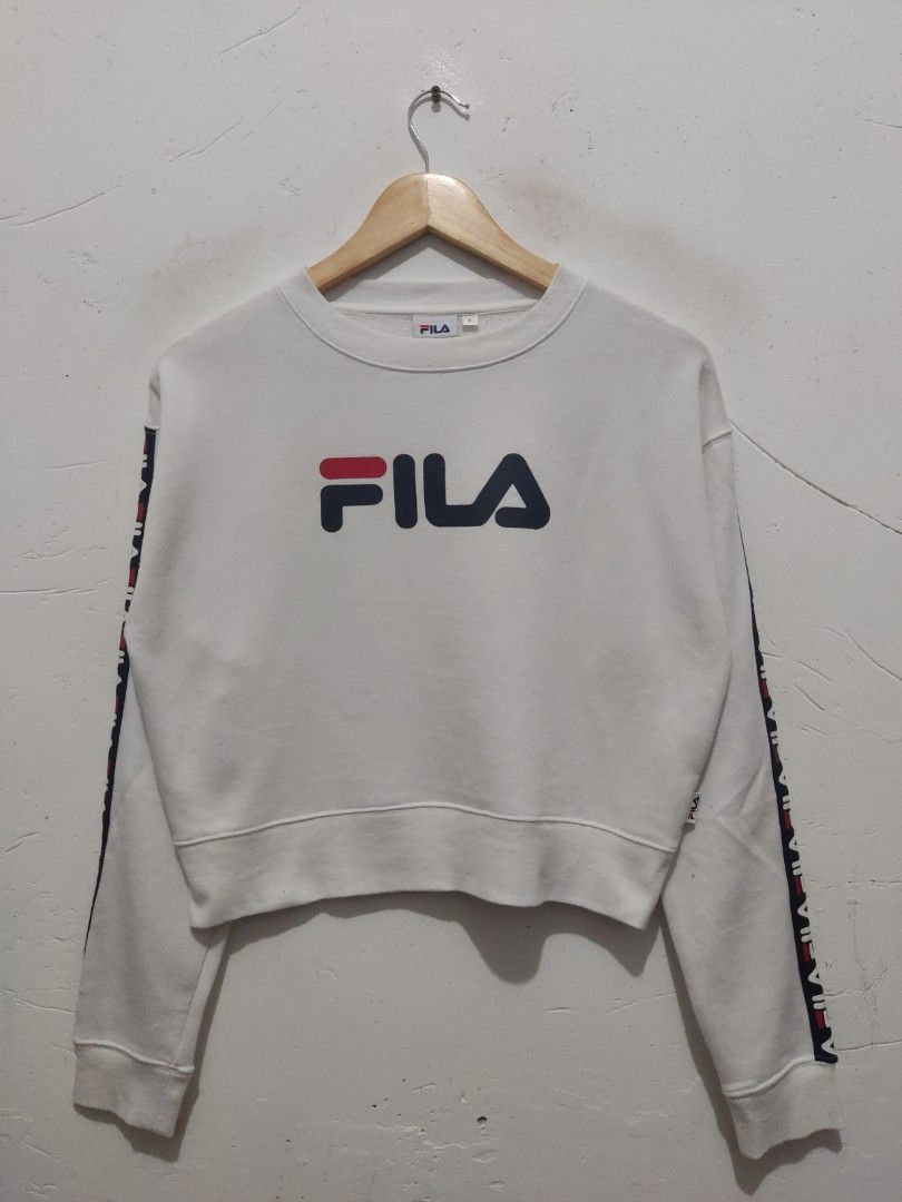 Fila crop top sweater