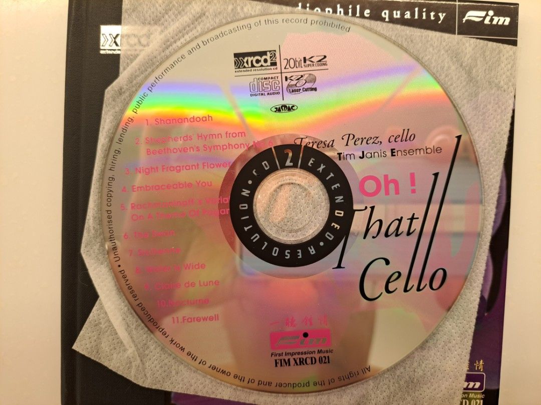 XRCD FIM OH! That Cello - クラシック