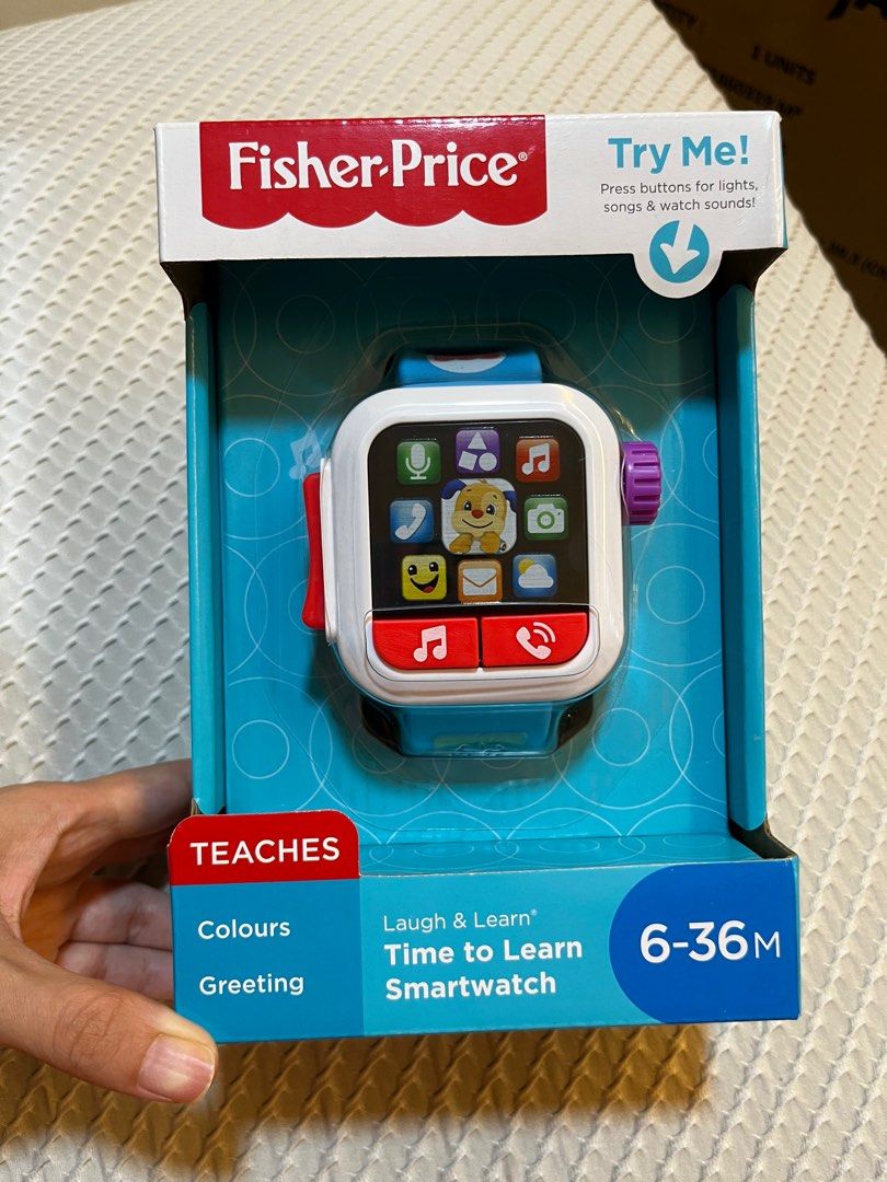 FisherPrice Time to Learn Smartwatch Babies Kids Infant