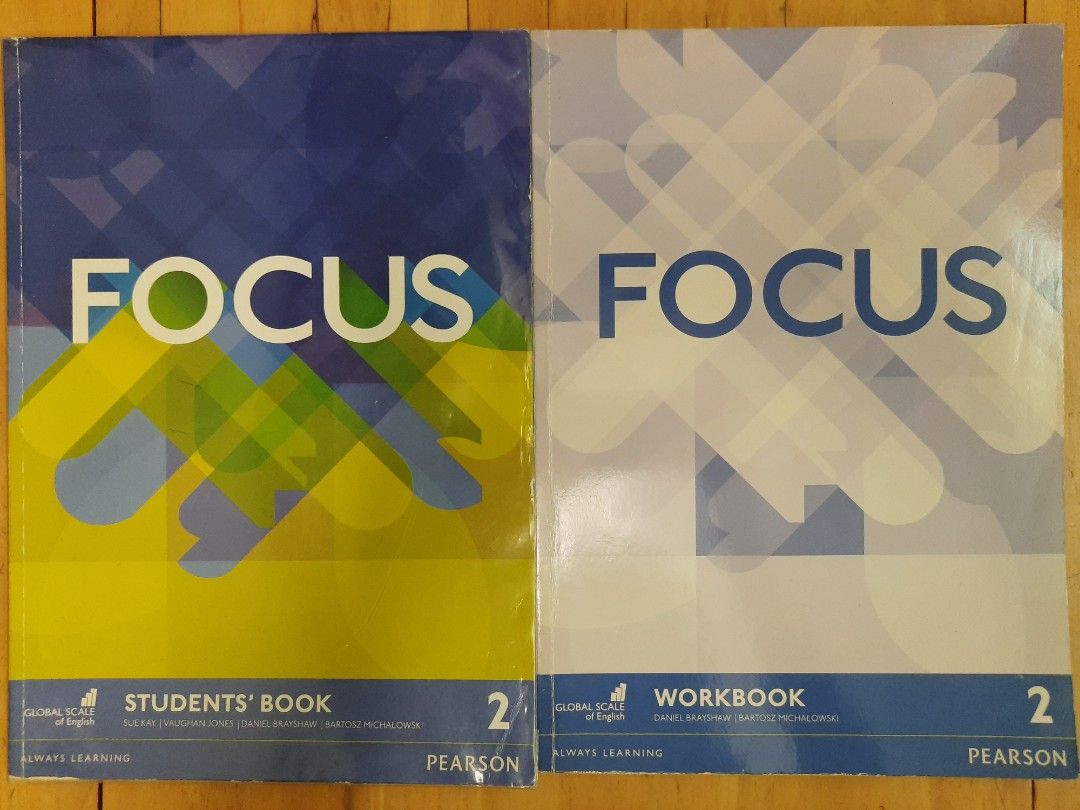 Focus 2 students'book and workbook, 興趣及遊戲, 書本 & 文具, 教科書 - Carousell