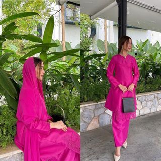 [FOR RENT] Fuzana Mokhtaza Yasmin in Magenta - Size S