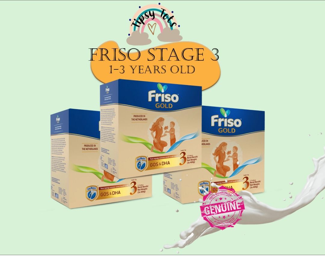 FRISO GOLD STAGE 3 / FRISO GOLD STAGE 4 Refill & Tin (Pricelist Below ...